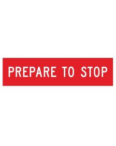 Prepare To Stop (MMS-ADV-26) WA Mutli Message Sign