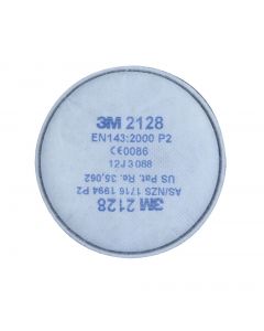 3M 2128 Respirator Filter, GP2 Nuisance Organic Vapour & Acid Gas