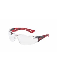 Bolle Rush+ Platinum Clear Lens Safety Glasses