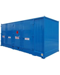 20' Dangerous Goods Storage Container, holds 8 IBCs