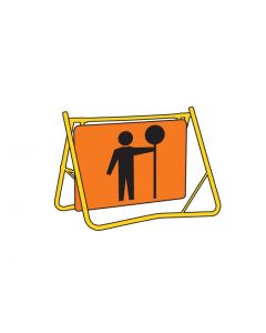 Swing Stand Sign Only - Traffic Controller Day/Night1200 x 900mm
