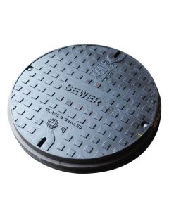 Solid Top Ductile Iron Cover & Frame DN600 “Sewer”