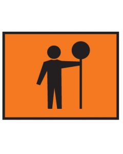 Boxed Edge Road Sign - TRAFFIC CONTROLLER