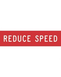 Reduce Speed Class 1 Corflute 1200 x 300mm