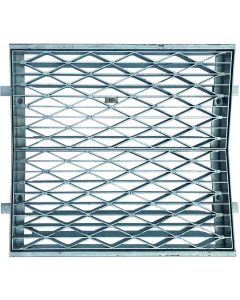 Vee Gully Hinged Grate and Frame