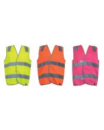 Safety Vest Hi-vis Day / Night Taped, Hoop Pattern