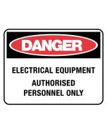 Danger Sign - ELECTRICAL EQUIPMENT