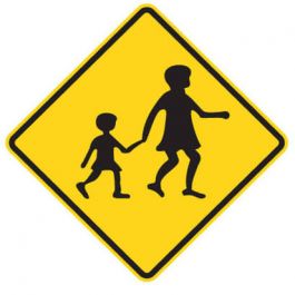 Warning Children road sign (W308)