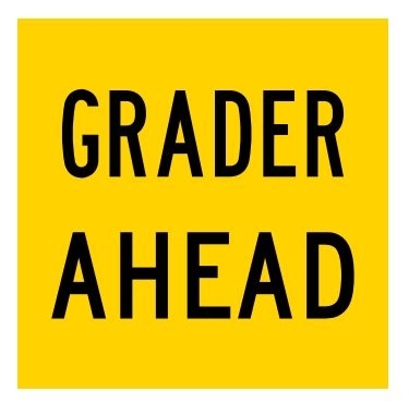 Grader Ahead (MMS-ADV-12) WA Mutli Message Sign