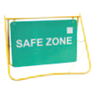 Safe Zone Swing Stand Sign