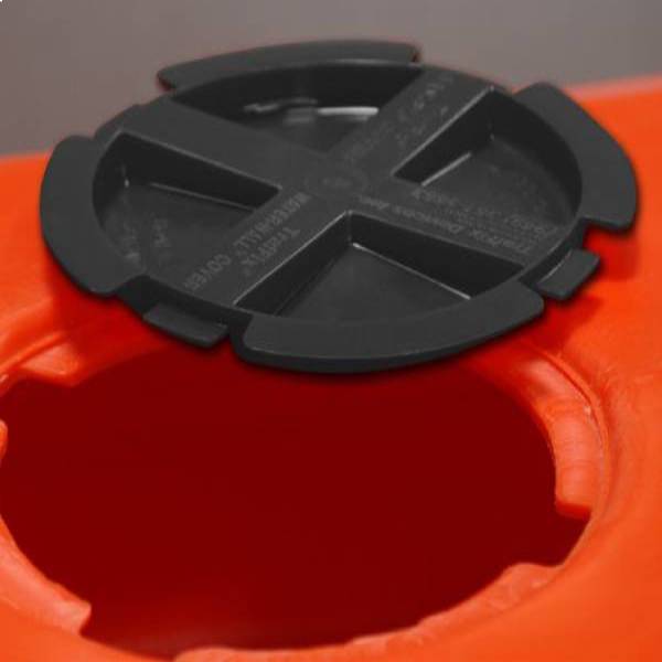 Water-Wall Barrier Black Lid