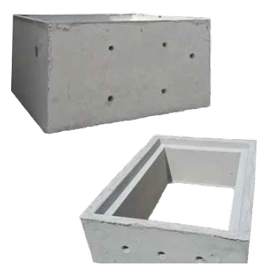Precast Concrete Storm Water Risers 600 x 600 x 450 mm