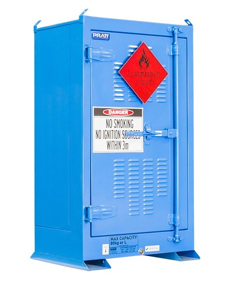 Outdoor Flammable Liquids Store