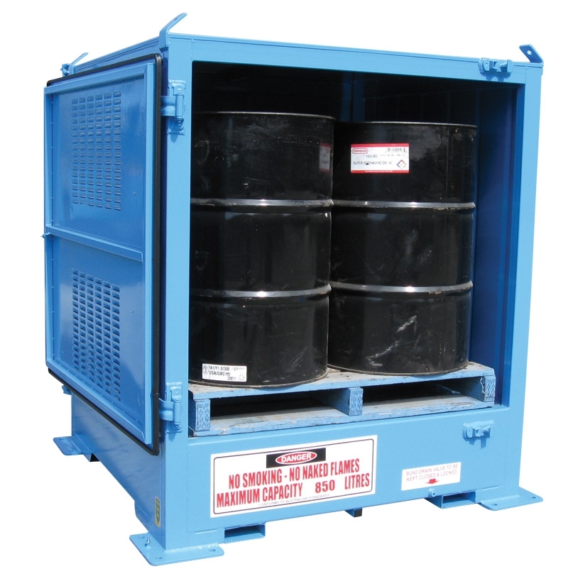 1 Pallet Single Depth Flammable Liquids Store