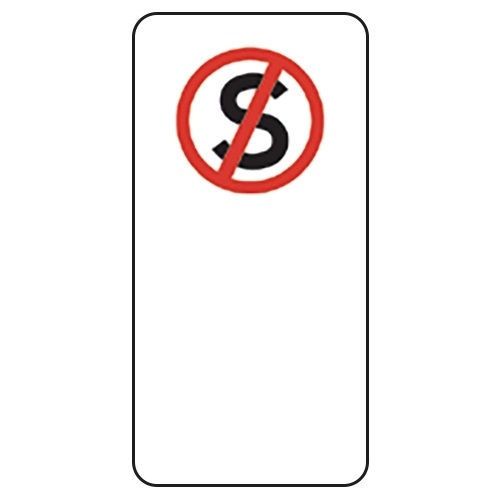 NO STANDING SIGN - Parking Signs 225 x 450mm