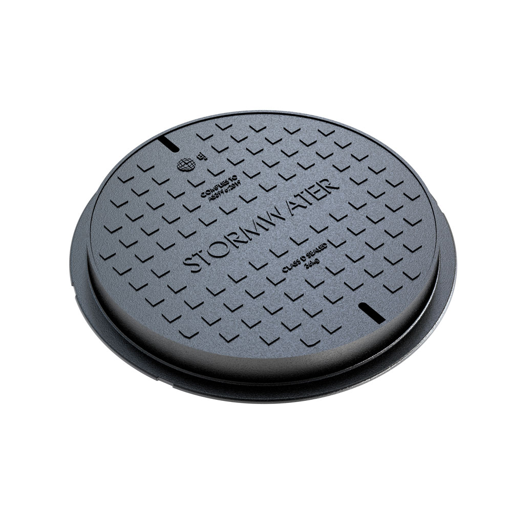 Class D "Water" Iron Cover & Frame DN600