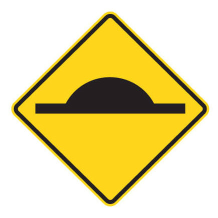 Warning Sign - SPEED HUMP