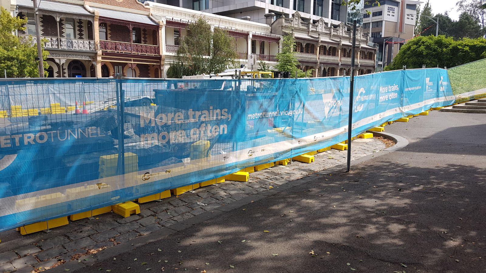 Printed shade cloth for Sydney builders