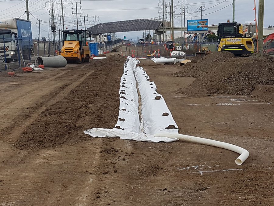 GEOmasta Drainage Solutions for Western Roads Upgrade