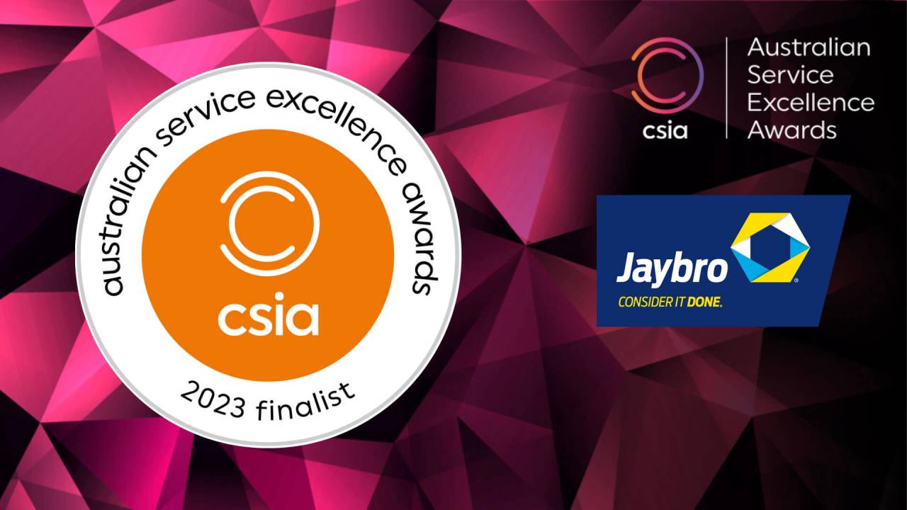 Jaybro Group named Finalist in the 2023 Australian Service Excellence Awards!