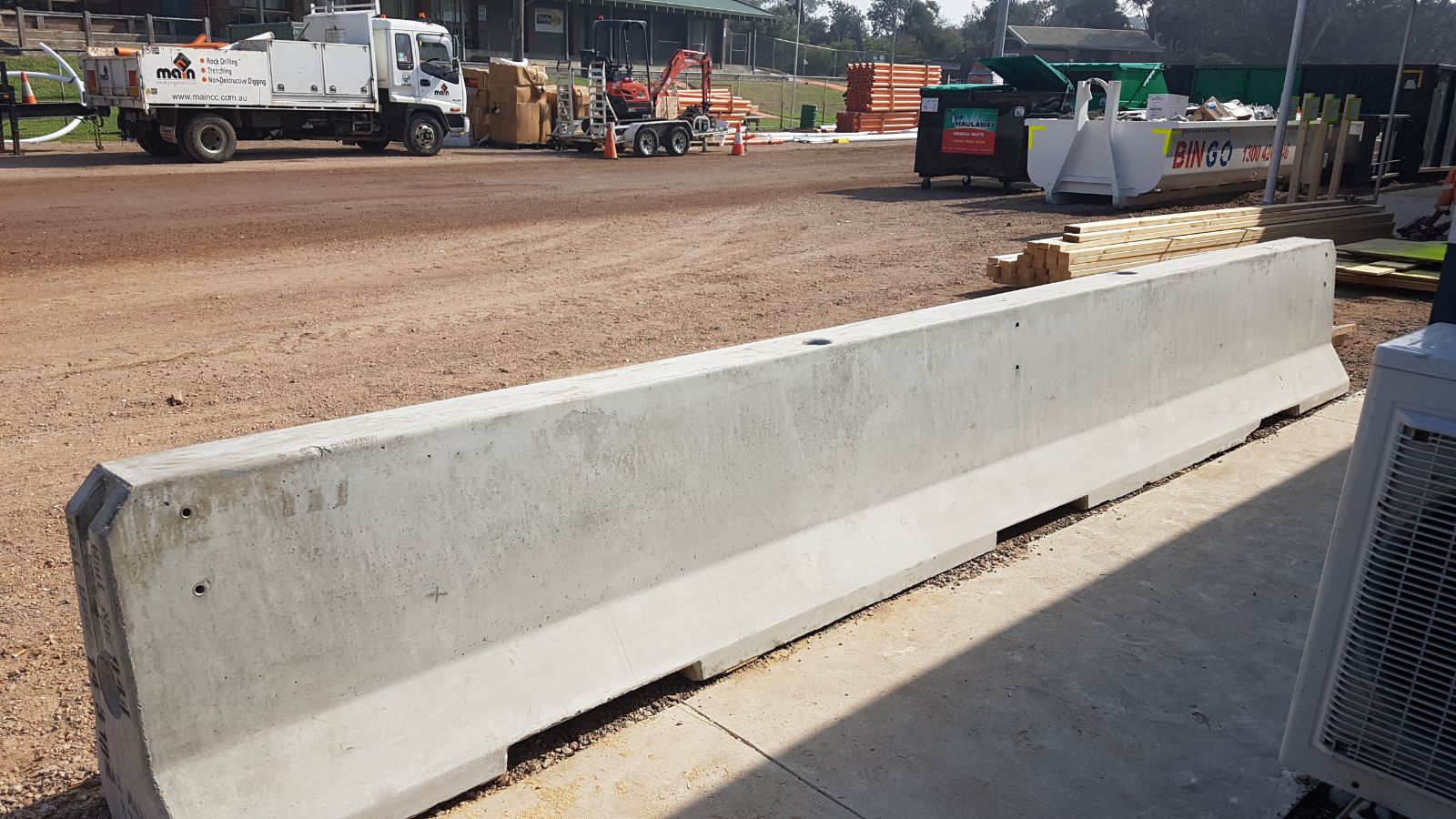 Low Deflection Concrete Barriers
