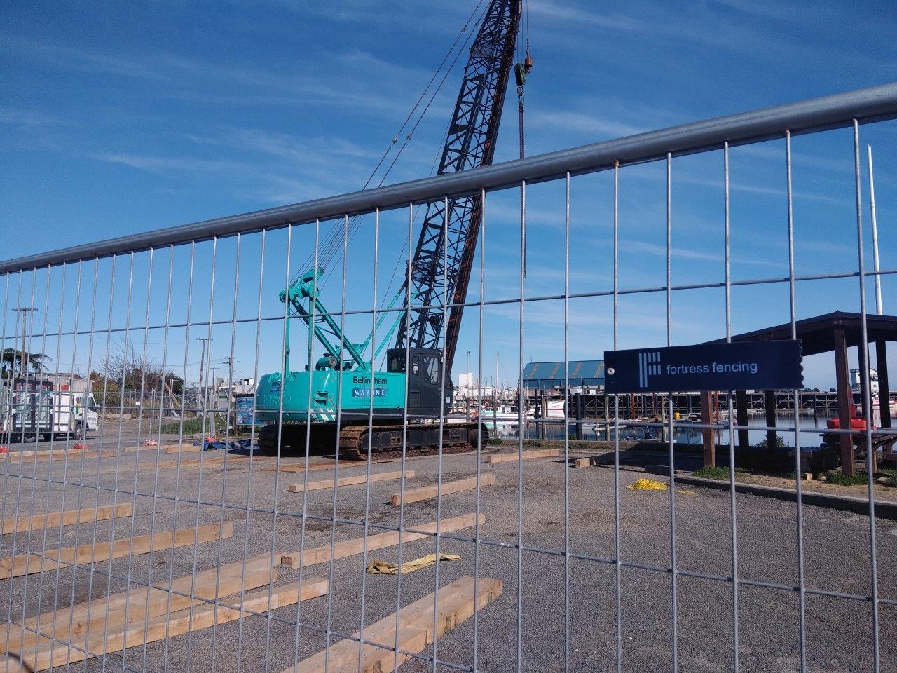 Temporary Fencing for $4m Westport Port Project