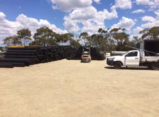 Over 200,000m2 of mastaGRID™ Delivered to Victorian Renewable Energy Project