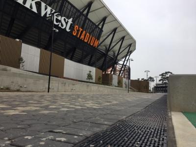 Drainage system at Bankwest Stadium still going strong