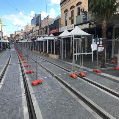 Fortress Fencing for multiple projects in Parramatta CBD