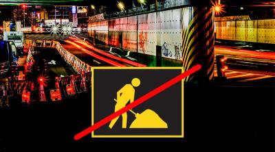 Night road work signs: are you compliant?