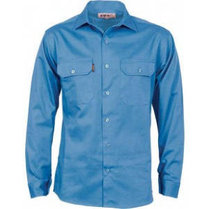 blue business shirt