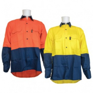 two tone high vis shirts