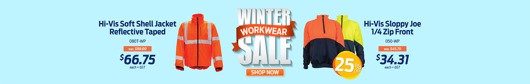 Winter Clothing Sale Web -AU